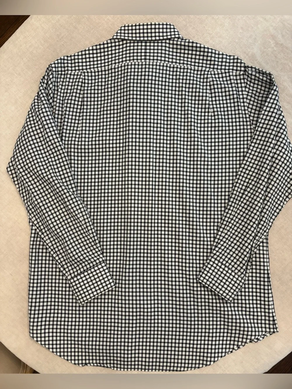 Polo by Ralph Lauren Black & White Gingham Dress Shirt